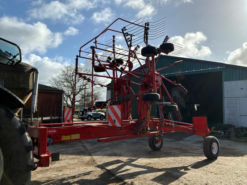 Kuhn dubbele hark, Zakelijke goederen, Akkerbouw, Oogstmachine