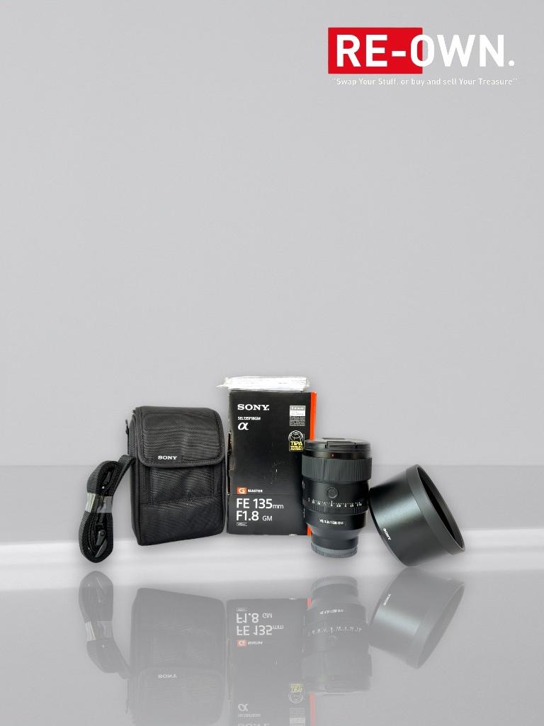 Sony Fe 135mm F/1.8 GM (nieuwstaat + doos)  kom inruilen, ., Zo goed als nieuw, Sony, .