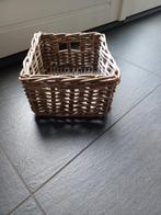 Decoratieve rieten mand - vierkant, Ophalen