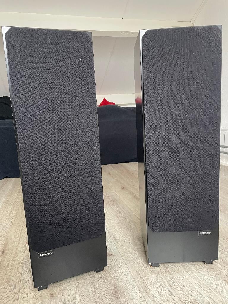 luidsprekers, Gebruikt, 60 tot 120 watt, Front, Rear of Stereo speakers, Ophalen