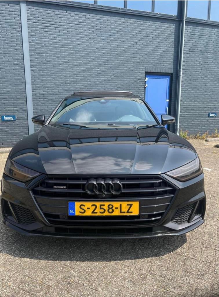 Audi A7 55 Tfsi Quattro 340pk S Tronic 2018 Zwart, Auto's, 2995 cc, 2000 kg, 14 km/l, Vierwielaandrijving
