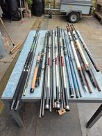 Grote partij zeevishengels boothengels en visgerei, Ophalen, Gebruikt, Molen