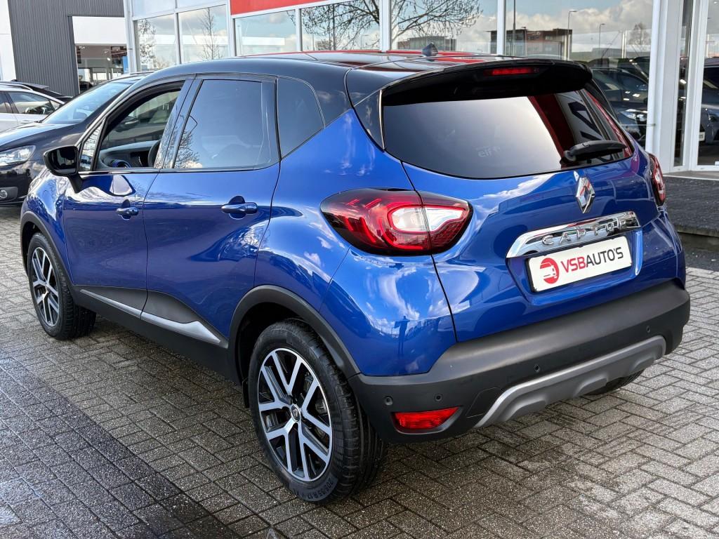 Renault CAPTUR 1.2 TCE AUT. 120PK S-EDITION HALF-LEER NAVI C, Automaat, Gebruikt, Huisgarantie, Met garantie (alle)