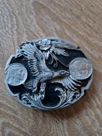 Western country buckle riemgesp adelaar indiaan buffalo, Losse buckle of gesp, Overige kleuren, Ophalen of Verzenden, Nieuw