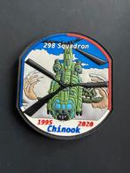 25 years 298 sqn chinook patch Rnlaf, Ophalen of Verzenden, Luchtmacht, Nederland, Embleem of Badge