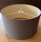 Hoogwaardige kwaliteits lampenkap 45 cm. Rietveld, Ophalen, Zo goed als nieuw, Bruin, Rond