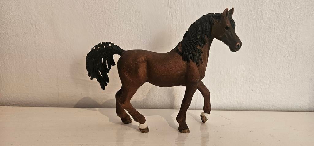 Schleich Arabier hengst #13811, Ophalen of Verzenden, Zo goed als nieuw, Paard, Beeldje of Figuurtje