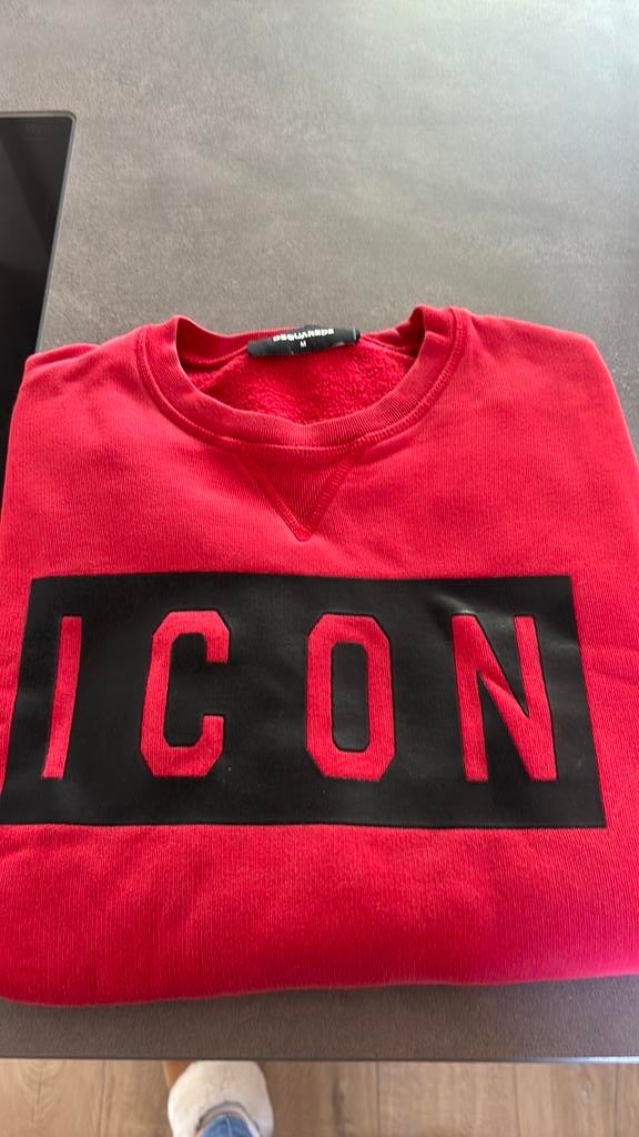 Icon Dsquared2 maat M # origineel, Ophalen of Verzenden, Zo goed als nieuw, Zwart