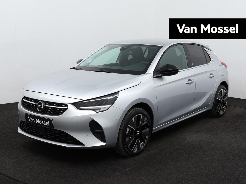 Opel Corsa-e Level 3 50 kWh | 3-Fase | Navigatie | Camera |, Auto's, Opel, Zwart, Origineel Nederlands, Parkeersensor, Zilver of Grijs