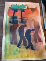 H.N. Werkman - De Ploeg stijl print, Ophalen of Verzenden