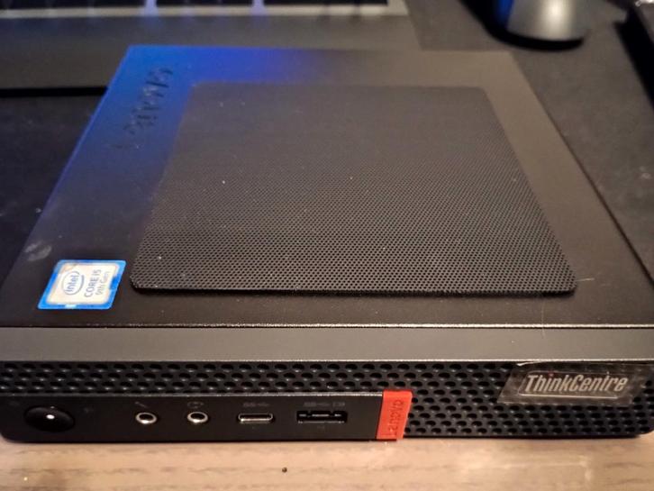 Lenovo M720q Tiny / i5 9400T / 32GB / RX6400, Computers en Software, Desktop Pc's, Gebruikt, 2 tot 3 Ghz, SSD, 32 GB, Met videokaart