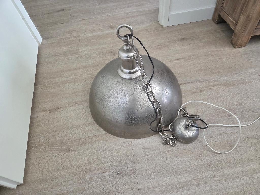 Hanglang ruw nikkel Light en Living, Ophalen, Gebruikt, Metaal, 75 cm of meer
