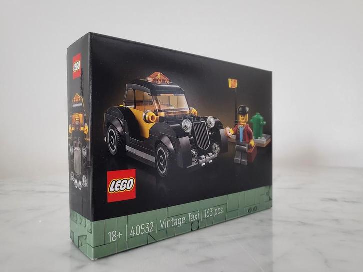 Nieuwe LEGO 40532 Vintage Taxi - Ongeopend, Kinderen en Baby's, Speelgoed | Duplo en Lego, Nieuw, Lego, Complete set, Ophalen of Verzenden