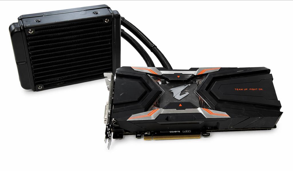 GTX 1080 Ti 11GB AORUS Waterforce Xtreme, Computers en Software, Videokaarten, PCI-Express 3, Gebruikt, HDMI, Ophalen of Verzenden