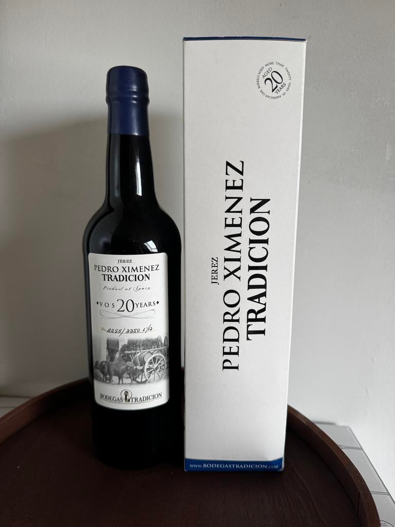 Bodegas tradicion Jerez vos 20 years 2017, Verzamelen, Wijnen, Spanje, Overige typen, Nieuw, Ophalen of Verzenden