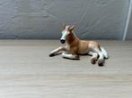 Schleich haflinger veulen 107, Ophalen of Verzenden, Zo goed als nieuw, Paard, Beeldje of Figuurtje