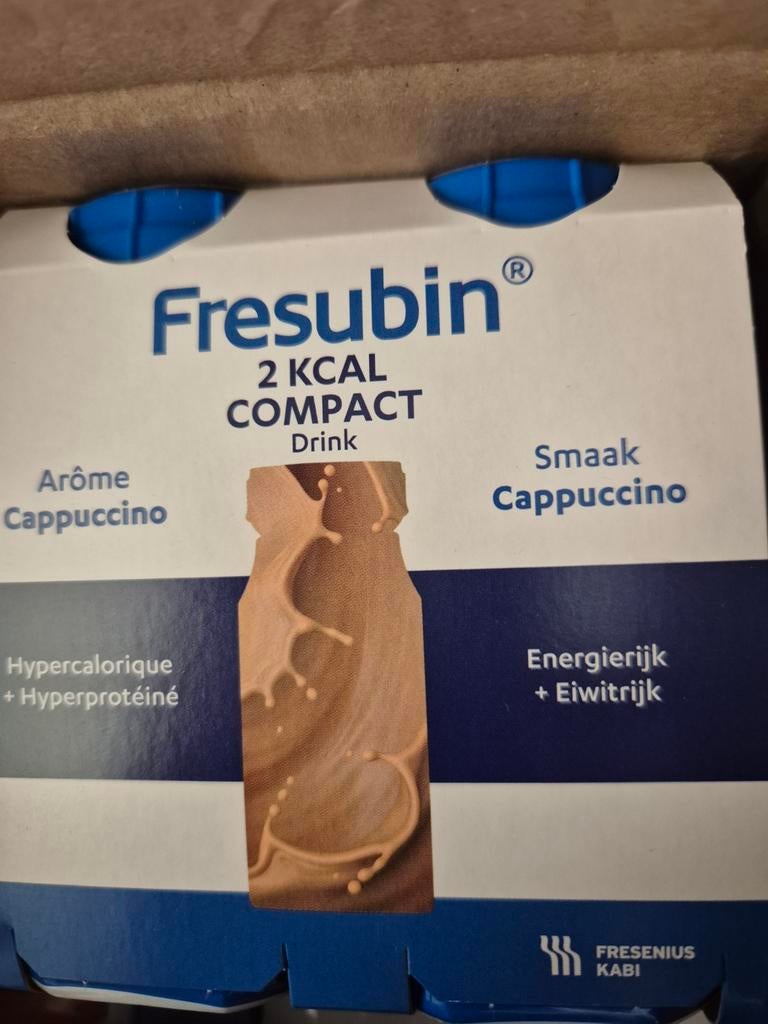 Nutridrink en Fresubin, Ophalen