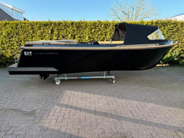 VAARKLAAR! NIEUWE Coastliner 598 met Tohatsu 30 PK 4 takt En, Nieuw, Polyester, Overige brandstoffen, 3 tot 6 meter