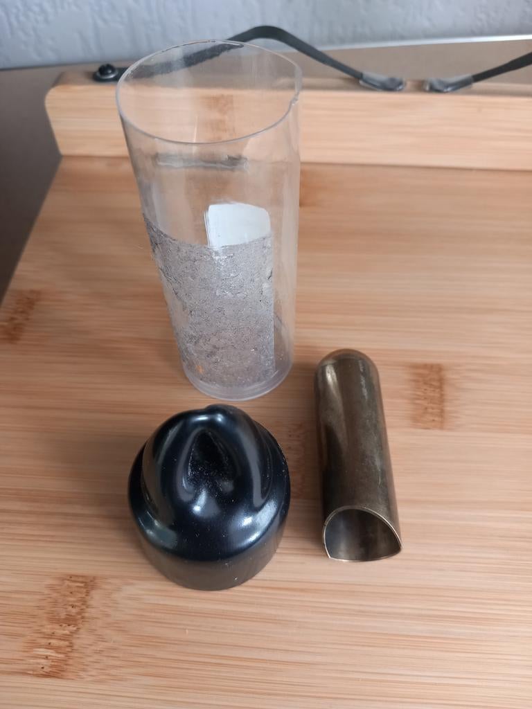 Gitaar Slide Set: Messing Slide, Ophalen of Verzenden, Gebruikt, Overige typen