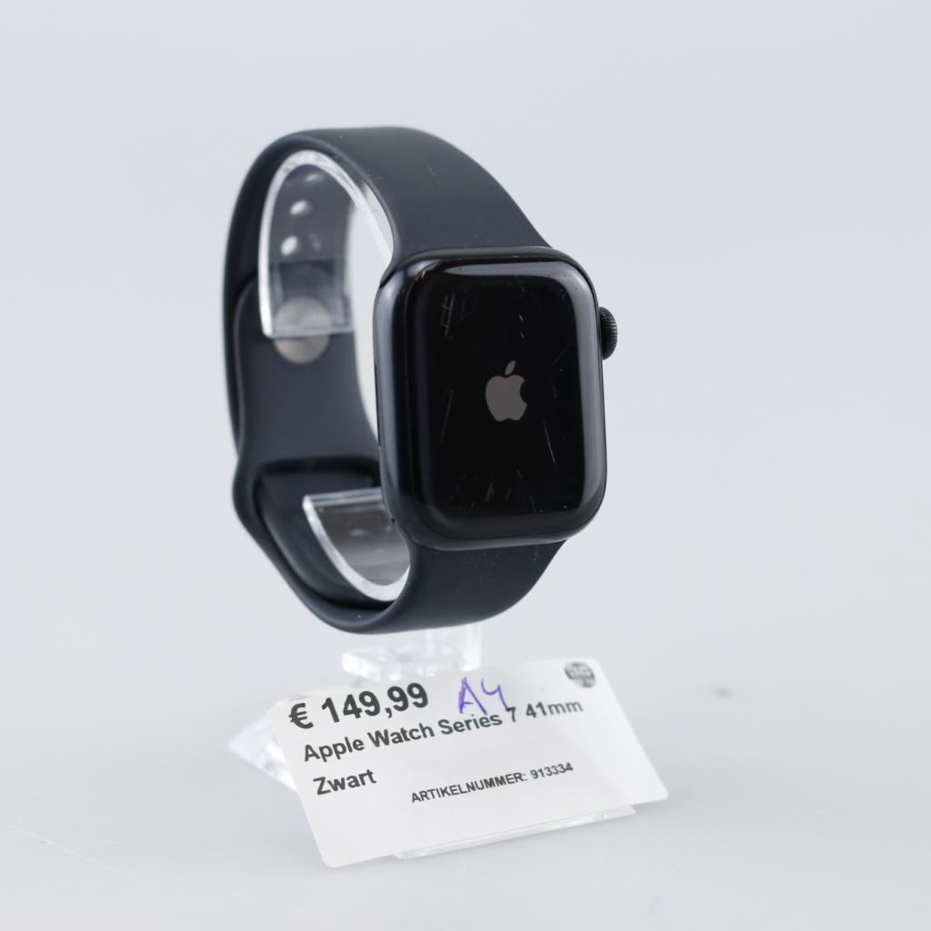 Apple Watch Series 7 41mm Zwart
