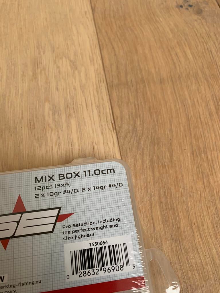 Nieuwe Berkley Pulse Box, shads & loodkoppen 11cm 10g & 14g, Overige typen, Nieuw, Ophalen of Verzenden, Berkley