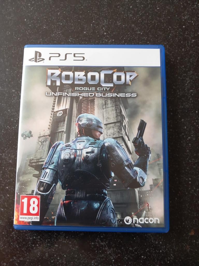 RoboCop: Rogue City PS5 - Nieuwstaat, Spelcomputers en Games, Games | Sony PlayStation 5, Ophalen, Vanaf 18 jaar, Shooter, 1 speler