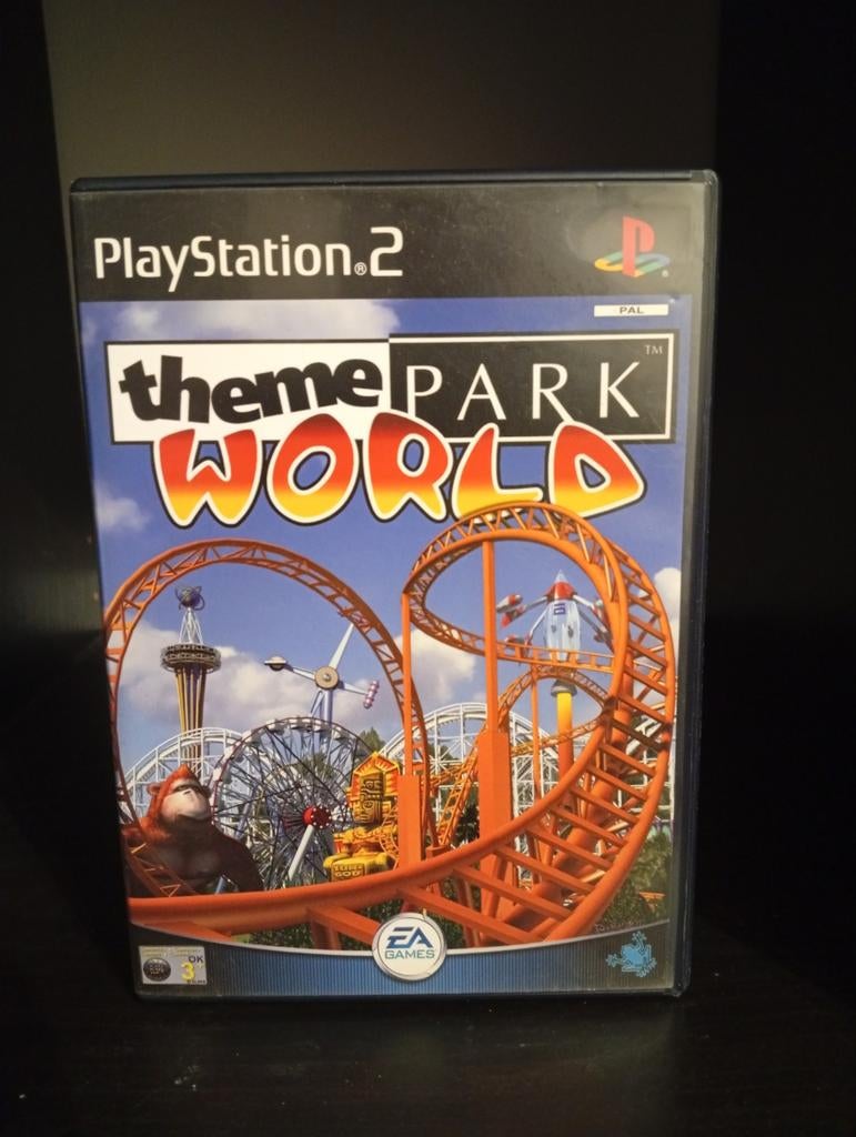 Theme Park World PlayStation 2, 1 speler, Ophalen of Verzenden, Zo goed als nieuw, Vanaf 12 jaar