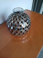 Mooie mozaïek vaas, Huis en Inrichting, Woonaccessoires | Vazen, Overige kleuren, Ophalen of Verzenden, Minder dan 50 cm, Glas