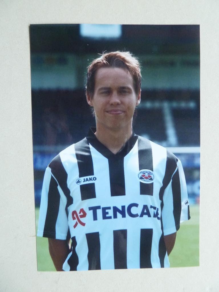 Foto. Juha.Hakola.   Heracles.  10 x 15 cm.  2, Ophalen of Verzenden, Zo goed als nieuw, Overige binnenlandse clubs, Overige typen