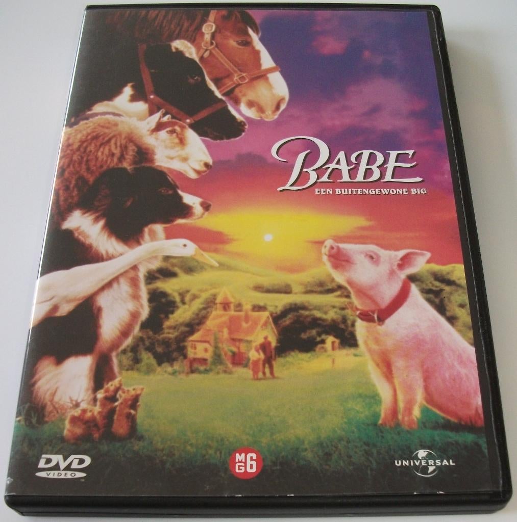 Dvd *** BABE *** Deel 1, Avontuur, Ophalen of Verzenden, Zo goed als nieuw, Vanaf 6 jaar