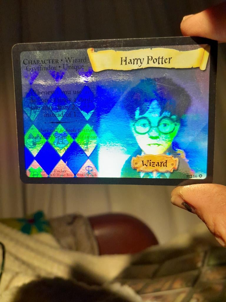 Harry Potter Wizard kaart 2001 Warner Bros, Verzamelen, Ophalen of Verzenden