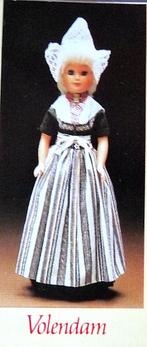 KLEDERDRACHT-LIEFHEBBERS VOLENDAM - patronen voor pop, Overige merken, Overige typen, Verzenden, Vrouw