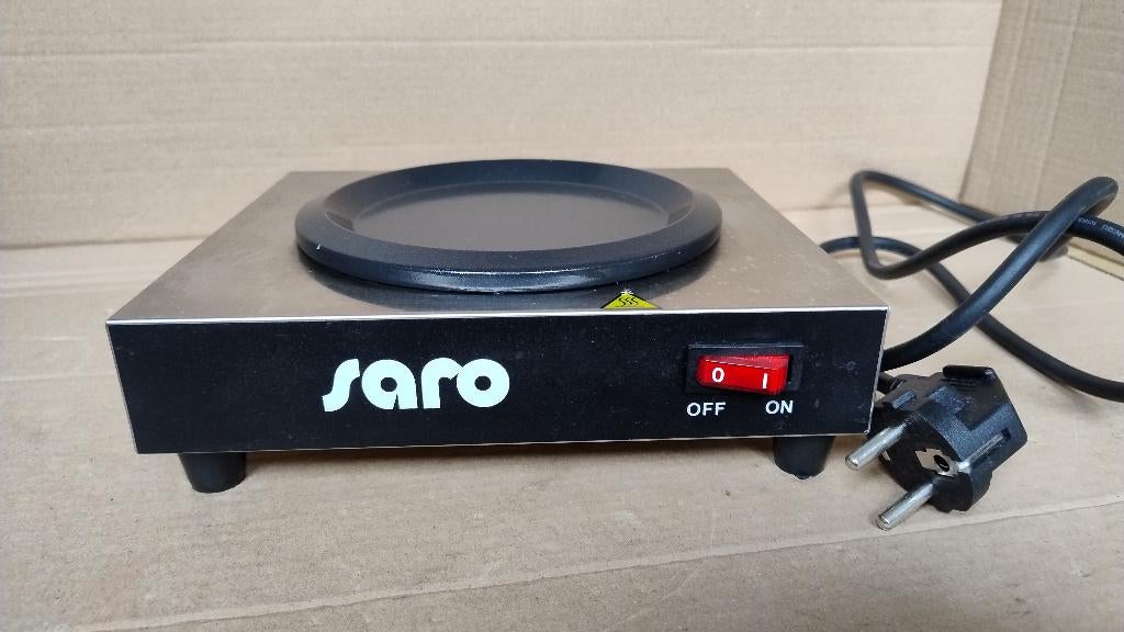 SARO HP1 RVS Koffiekan Warmhoudplaat 11 cm Horeca, Huis en Inrichting, Ophalen of Verzenden, Gebruikt, Metaal