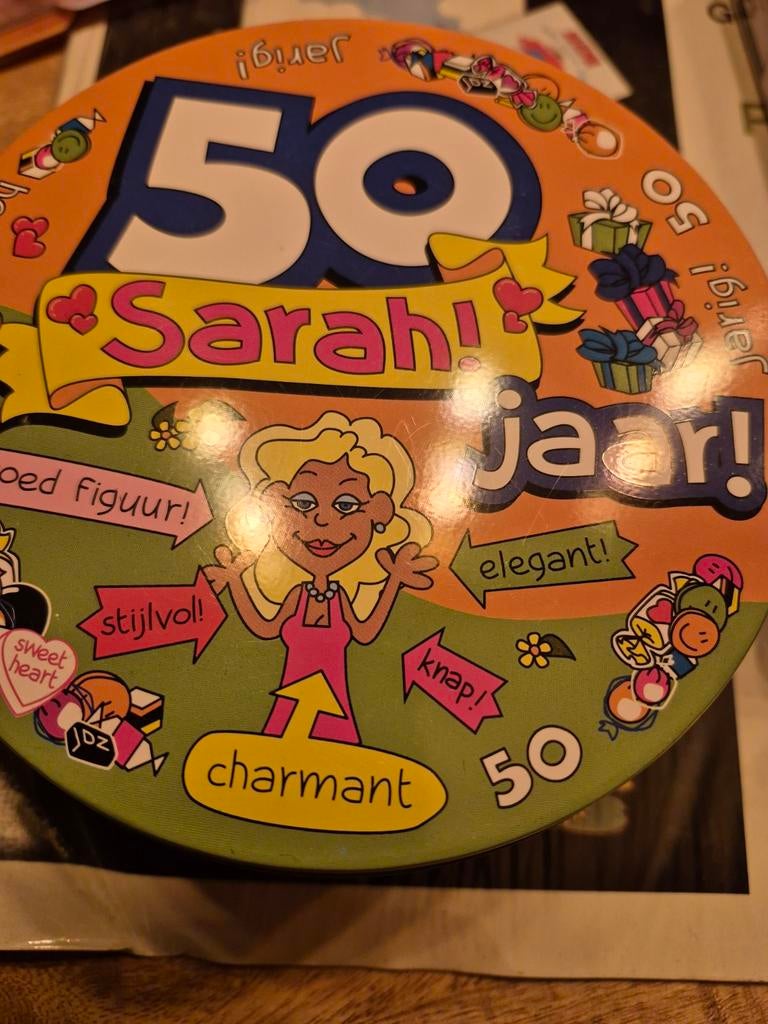 Leeg blik 50 jaar Sarah, Ophalen of Verzenden