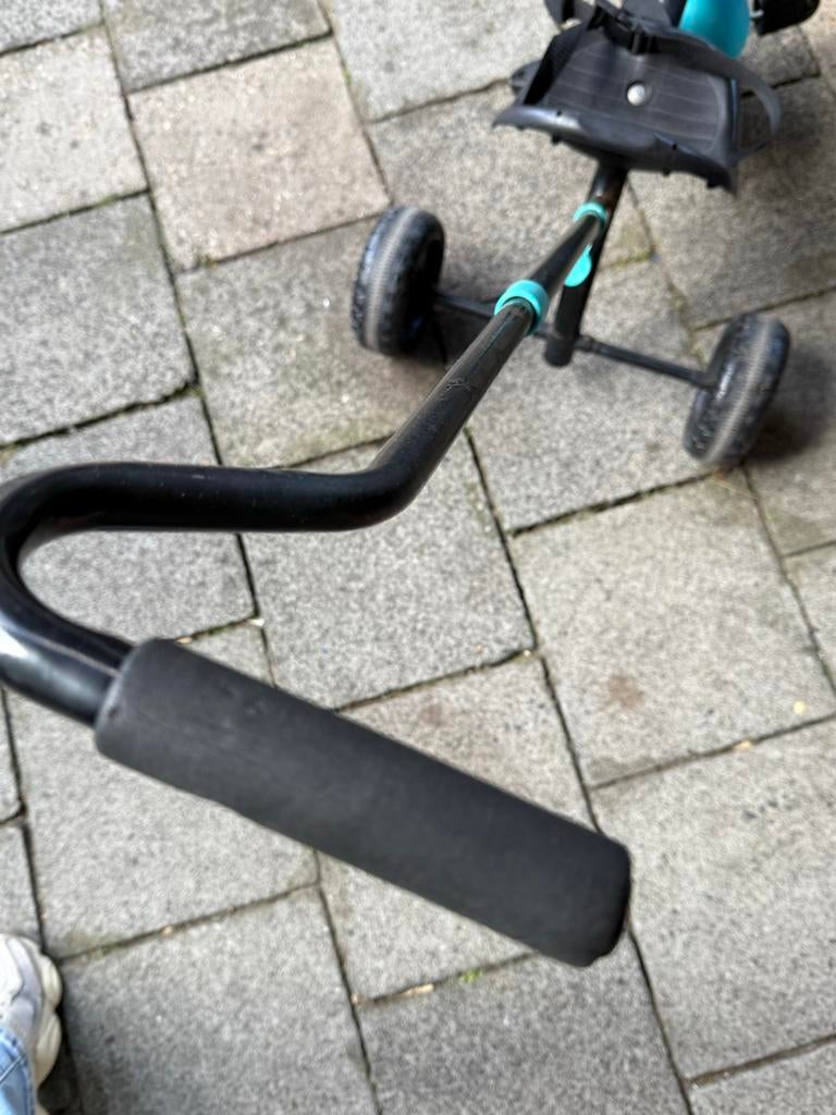 Driewieler met gordel, Ophalen of Verzenden, Gebruikt, Duwstang