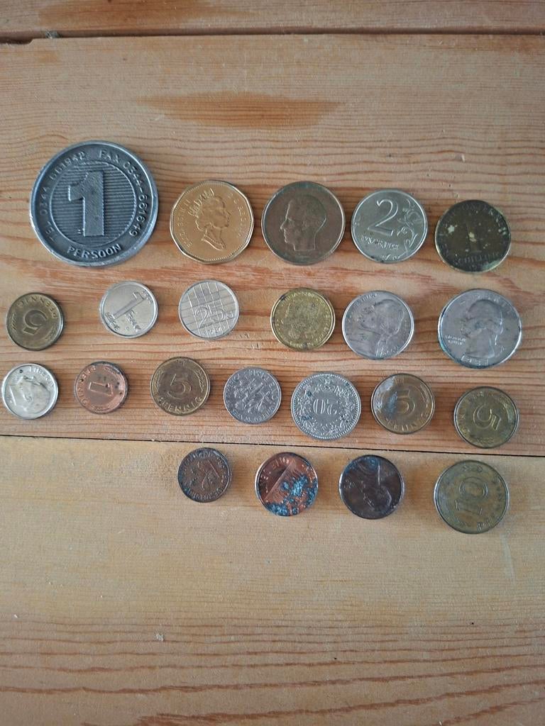 Oude munten, Ophalen, Overige landen, 2 euro