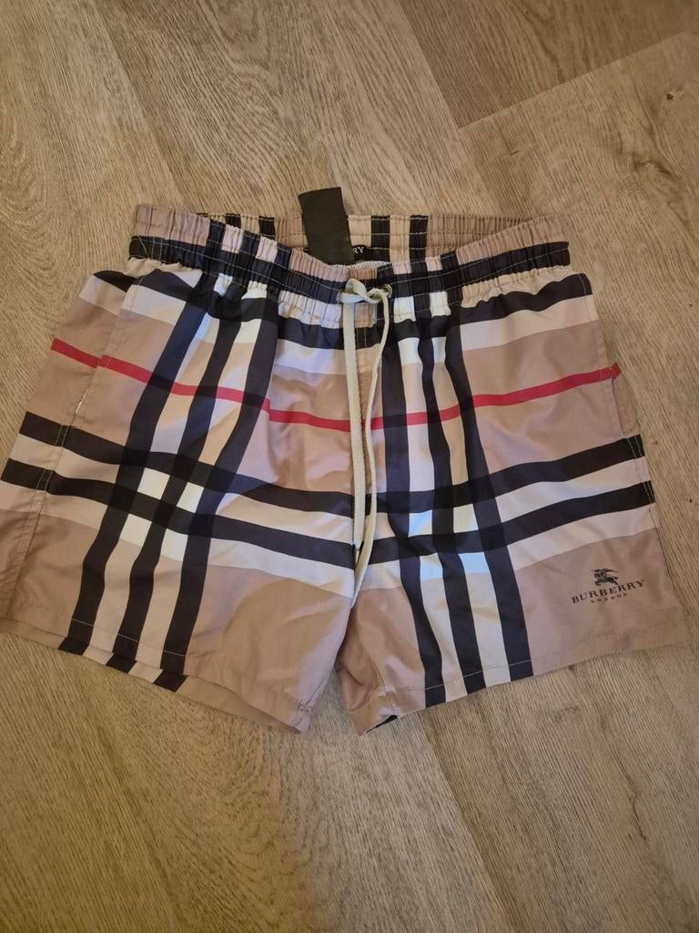Zwembroek burberry s, Kleding | Heren, Badmode en Zwemkleding, Ophalen of Verzenden