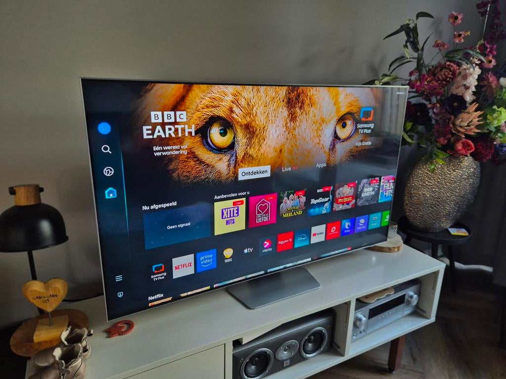 Samsung Neo QLED 4K TV 55 inch., Audio, Tv en Foto, Televisies, Ophalen, QLED, 120 Hz, Zo goed als nieuw