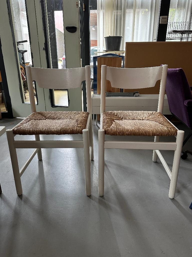 SALE: set vintage design Pastoe eetkamerstoelen, Ophalen