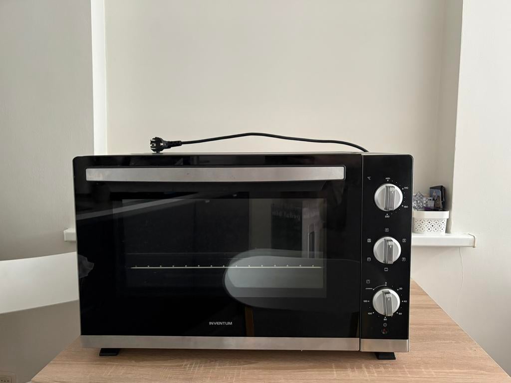 Inventum Mini Oven, Ophalen, Zo goed als nieuw, Minder dan 45 cm