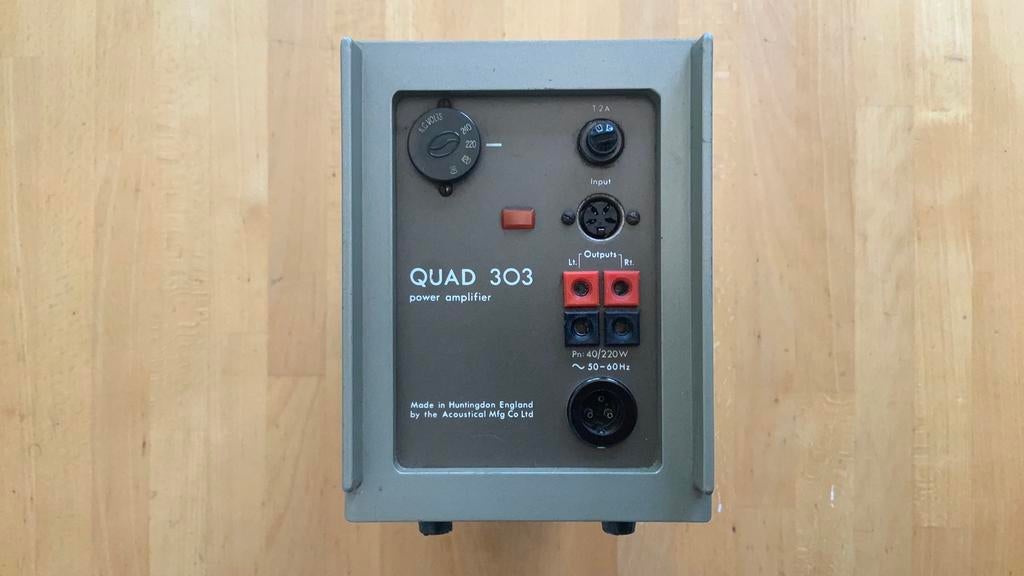 Quad 303 eindversterker, Zo goed als nieuw, Ophalen, Overige merken, Minder dan 60 watt