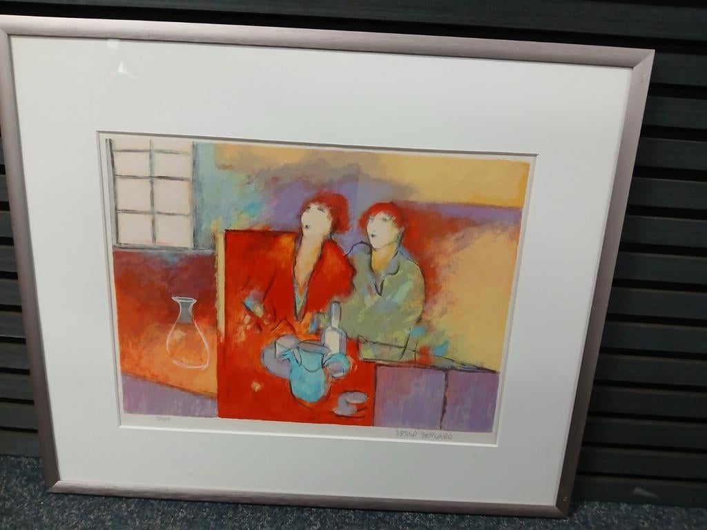 Reproduktie Schilderij nr 13/500 Arthur Bernard, Antiek en Kunst, Kunst | Litho's en Zeefdrukken, Ophalen