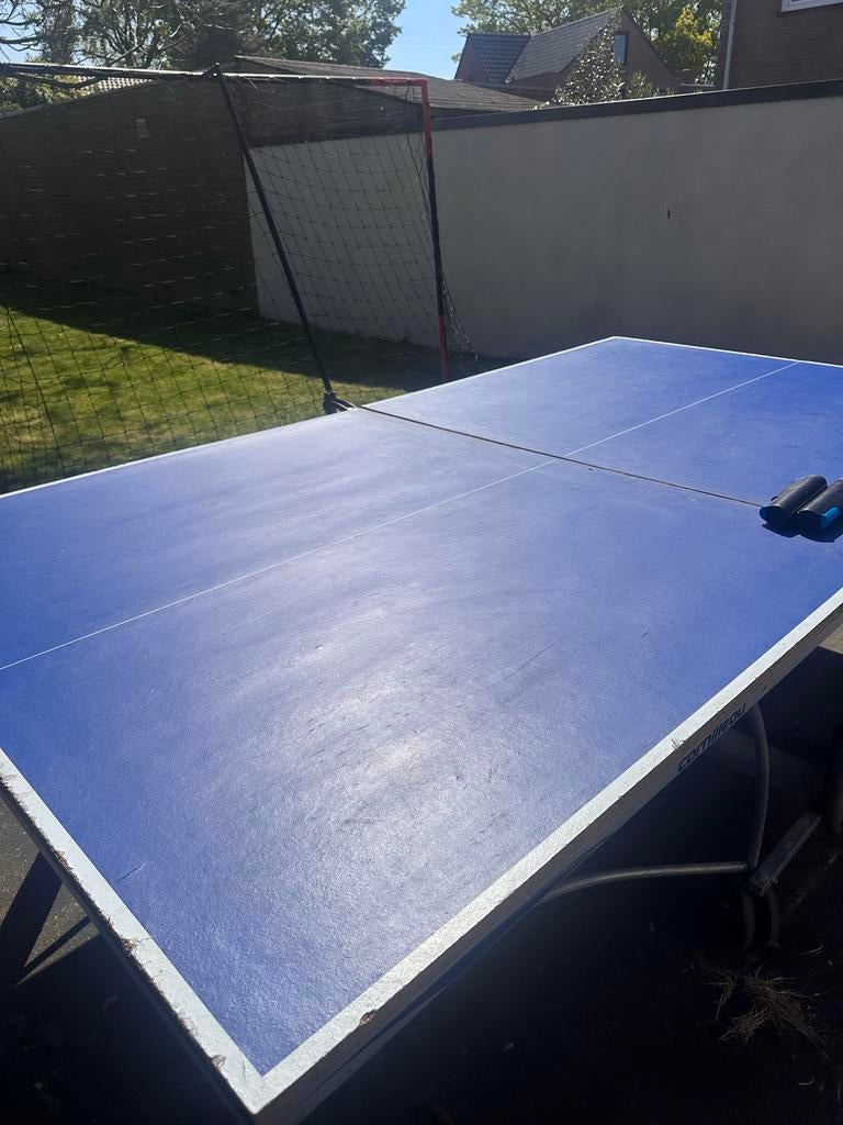 Cornilleau Tafeltennistafel - Inklapbaar (net beugel kapot), Ophalen, Gebruikt, Tafel Indoor, Inklapbaar