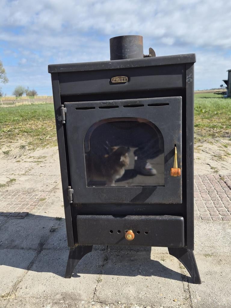 Hout kachel, Huis en Inrichting, Kachels, Ophalen of Verzenden, Zo goed als nieuw, Hout, Houtkachel