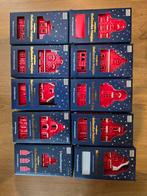 Compleet set Hollandse Huisjes zonder theelichtjes, Porselein of Keramiek, Schaal, Ophalen of Verzenden, Zo goed als nieuw