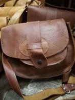 Handgemaakte leren tas, Ophalen, Nieuw, Bruin, Handtas