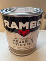 30x Rambo Pantserbeits Warm Wit 0749 - Vintage Look, Ophalen, Wit, Nieuw, Beits