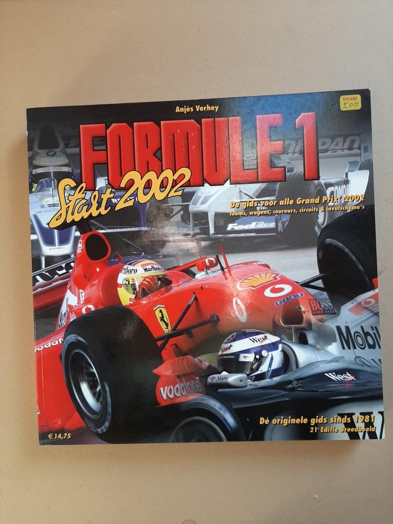 Formule 1 Start 2002., Boeken, Ophalen of Verzenden, Gelezen, Algemeen, Anjes Verhey