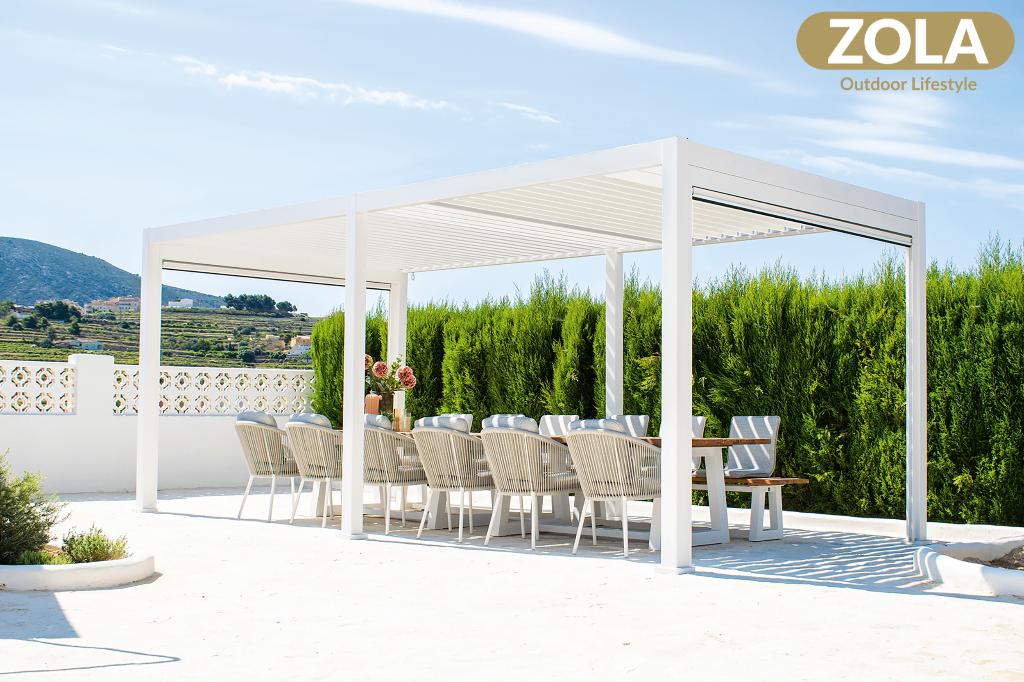 UITVERKOOP! Suns Rota 300x600 lamellen overkapping