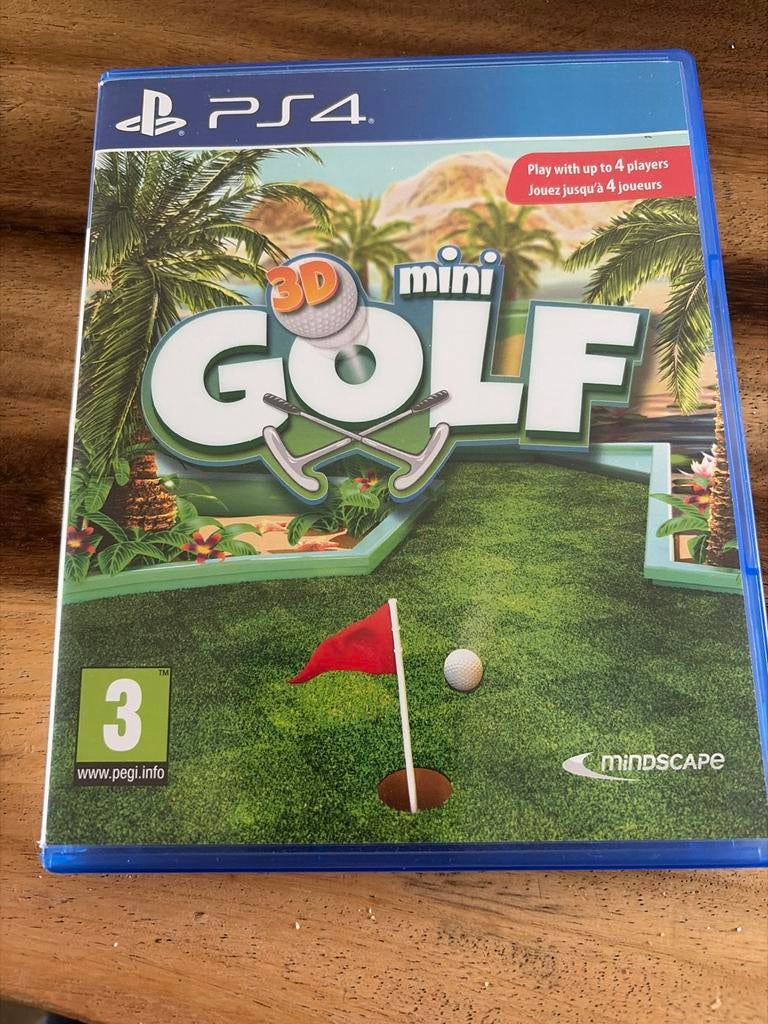 3D Mini Golf PS4 - Zo goed als nieuw!, Ophalen of Verzenden, Zo goed als nieuw, Zonder controller, Original